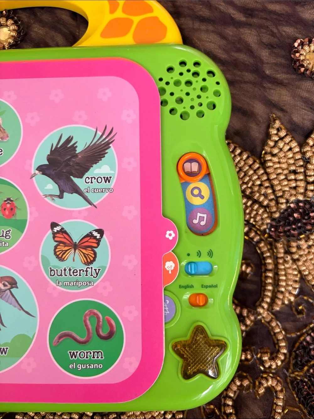 Leap Frog 100 Animals Book - Electronic Toy English/Spanish Learning Educational